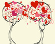 Trees in love