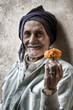 Man with Flower