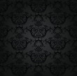 Charcoal floral seamless wallpaper Charcoal floral seamless wallpaper