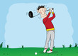 Golfschwung