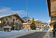Im Wintersportort Ruhpolding