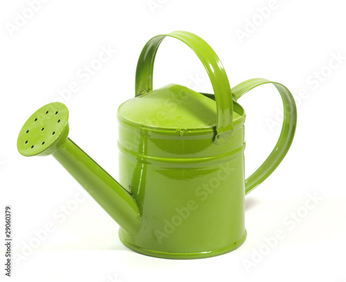 Photo : arrosoir laqué vert arrosoir laqué vert