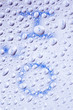 H2O Refraction in water drops