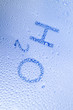 Rain drops refraction