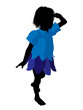 Boy Fairy Silhouette Illustration Boy Fairy Silhouette Illustration