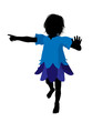 Boy Fairy Silhouette Illustration Boy Fairy Silhouette Illustration