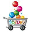 Soldes et caddie