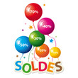 Soldes et ballons Soldes et ballons