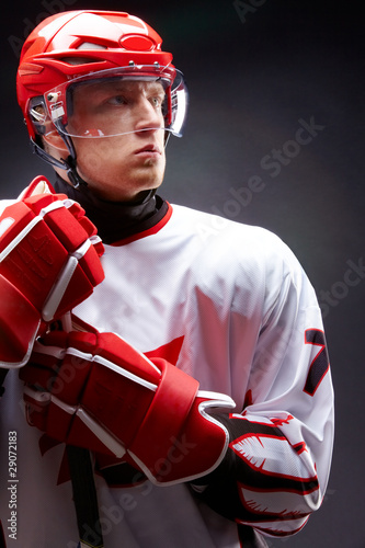 Photo: Hockey man Hockey man