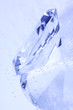 Jewel on light blue background Jewel on light blue background