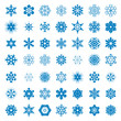 Big set of 48 snowflakes - 1 Big set of 48 snowflakes - 1