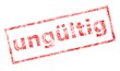 ungültig