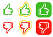 Vote buttons: normal, hover, pressed