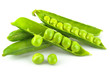 Photo en ligne au meilleur prix pods peas on a white background