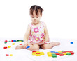 The playing child