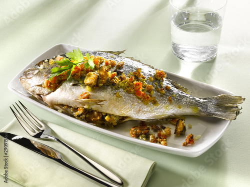 Foto: daurade farcie - orata ripiena - bream stuffed daurade farcie - orata ripiena - bream stuffed