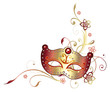 Ranke, Karneval, Fasching, Maske, Blumen