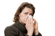 woman having a cold woman having a cold