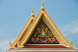 Roof of the temple in Thailand