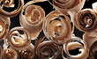 Wood chips and sawdust texture