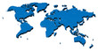 3d map of the World 3d map of the World