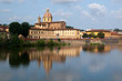 River Arno and church San Frediano in Cestello in Florence