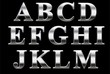 Chrome Style Times New Roman Capital Letters