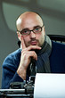 Portrait of a bald writer Portrait of a bald writer