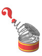 Can and question on a spring Can and question on a spring
