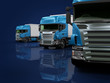 Heavy blue trucks presentation Heavy blue trucks presentation