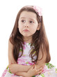 Cute naughty little girl