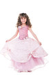 Beautiful little princess dancing