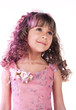 Foto: Beautiful little romantic girl Beautiful little romantic girl