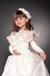 Beautiful little princess dancing