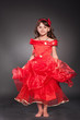 Foto: Beautiful little princess dancing Beautiful little princess dancing