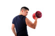 Musculation - Jeune-homme travaillant ses biceps