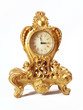 horloge baroque dorée ancienne