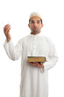 A man worshipping