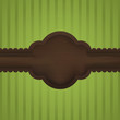 realistic wooden vintage frame with copyspace