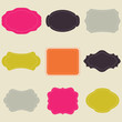 Set of bright frames Set of bright frames