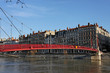 Quai de Saone et passerelle Quai de Saone et passerelle