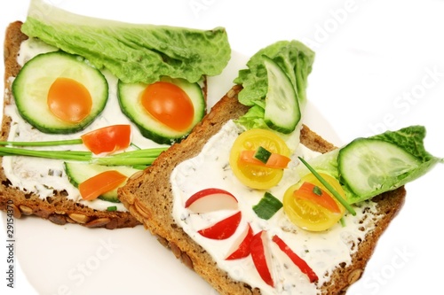 Foto: lustig belegte Brote lustig belegte Brote