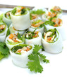 NOODLE Thai apply style vegetables roll. NOODLE Thai apply style vegetables roll.