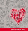 Photo en ligne au meilleur prix Vector abstract Valentines seamless background