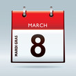 Mardi Gras Calendar