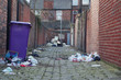 Dirty back street alley Dirty back street alley