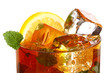 cola with ice cubes cola with ice cubes