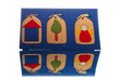 Hand made card with house, tree and child on it Hand made card with house, tree and child on it