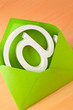 E-Mail Logo in einem Kuvert