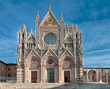 Siena Cathedral, Italy in morning light Siena Cathedral, Italy in morning light